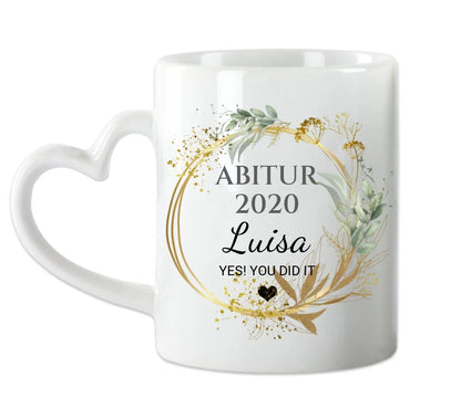 ABITUR Personalisierte Tasse Geschenk