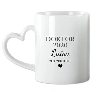 DOKTOR Personalisierte Tasse Geschenk