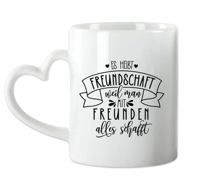 Geschenk beste Freundin Tasse personalisiert- 4 Freundinnen Geburtstagsgeschenk - gift for your bestie