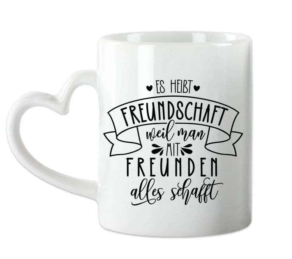 Personalisierte 2 Beste Freundinnen Tasse - Beste Freundin Geschenk Geburtstag