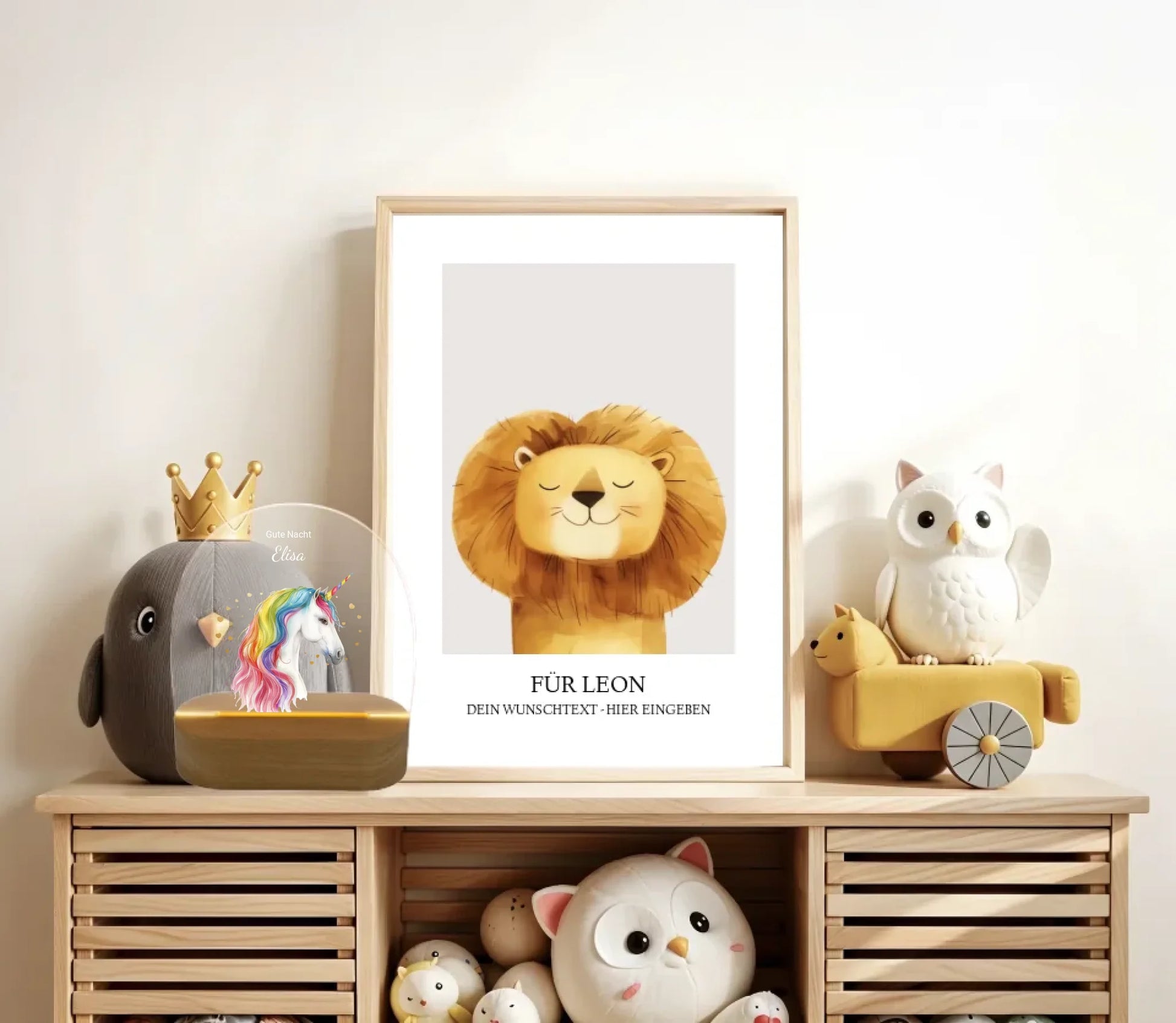 Kinderzimmer mit Poster und Mockup--2