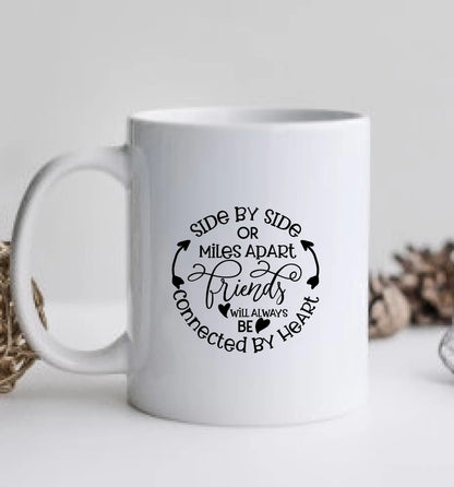 Personalisiertes Beste Freundin Tasse - 2 Freundinnen Geburtstagsgeschenk, Weihnachtsgeschenk