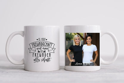 Fototasse mit eigenen Bild und Spruchauswahl als Geburtstagsgeschenk & Weihnachtsgeschenk