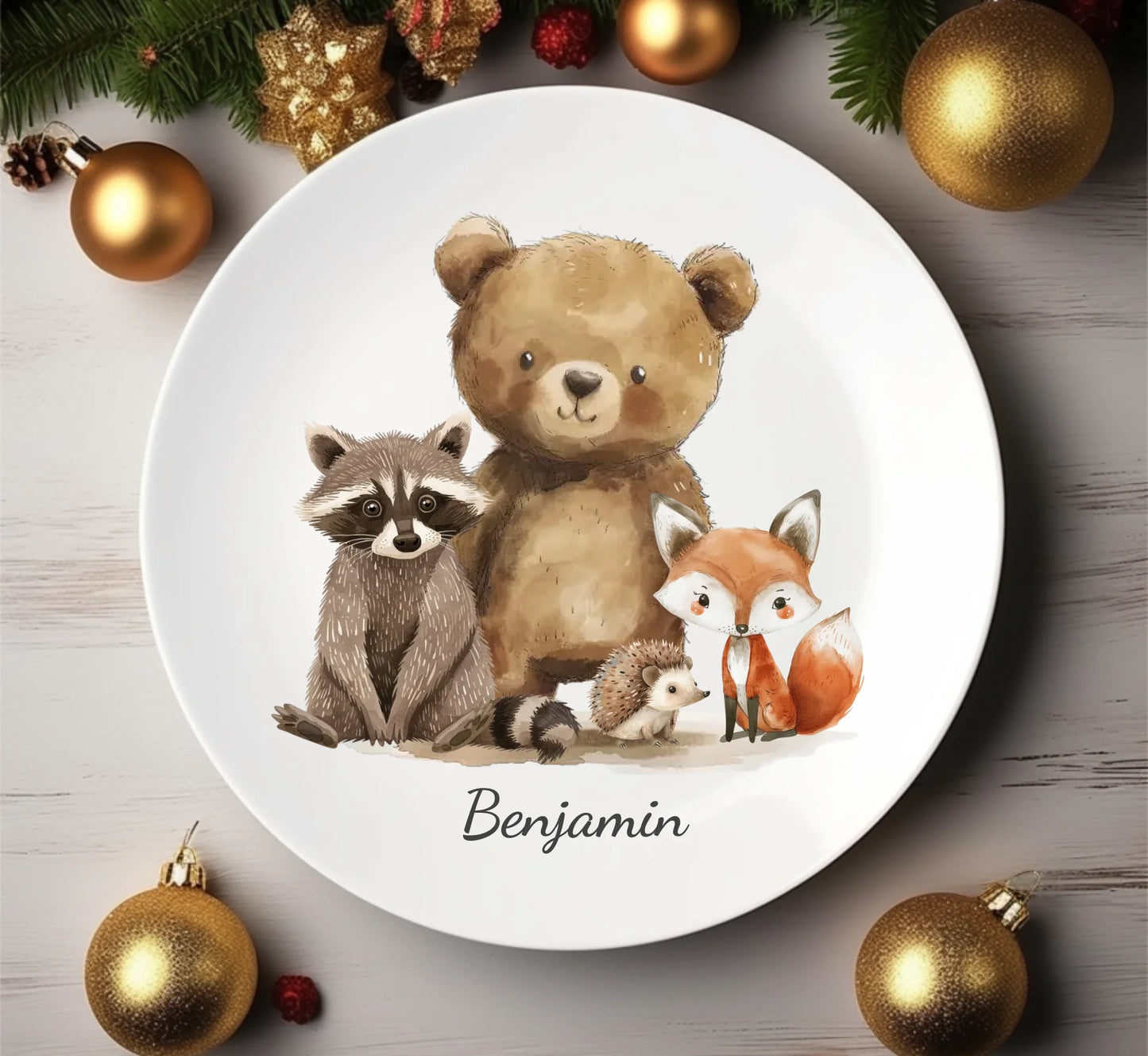 Kinderteller Waldtiere 4