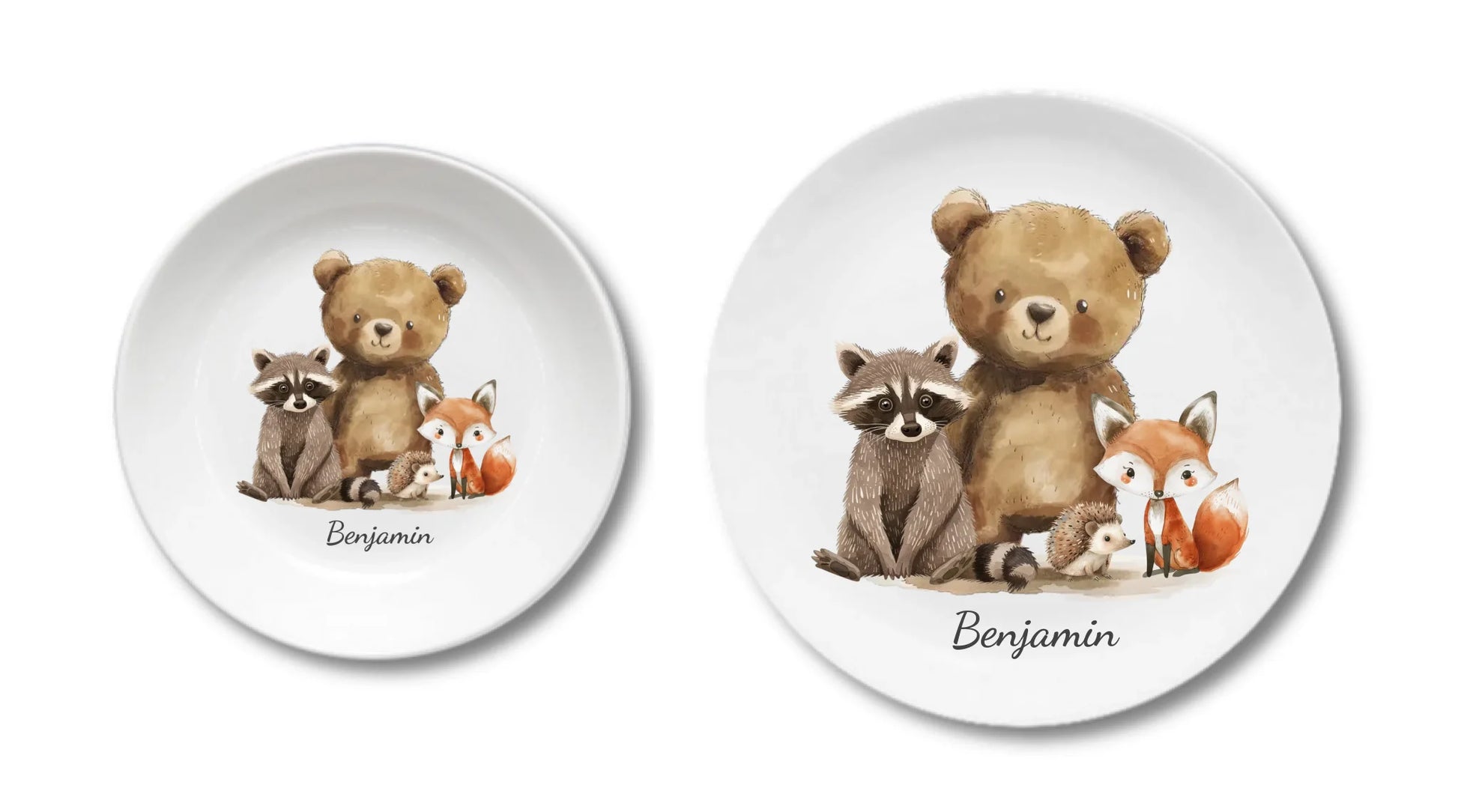 Kinderteller Waldtiere 4