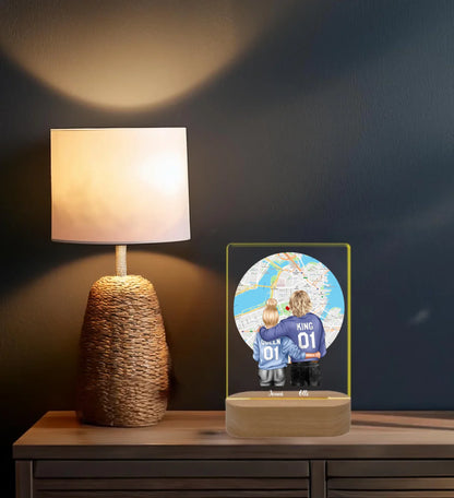 Komode Licht an