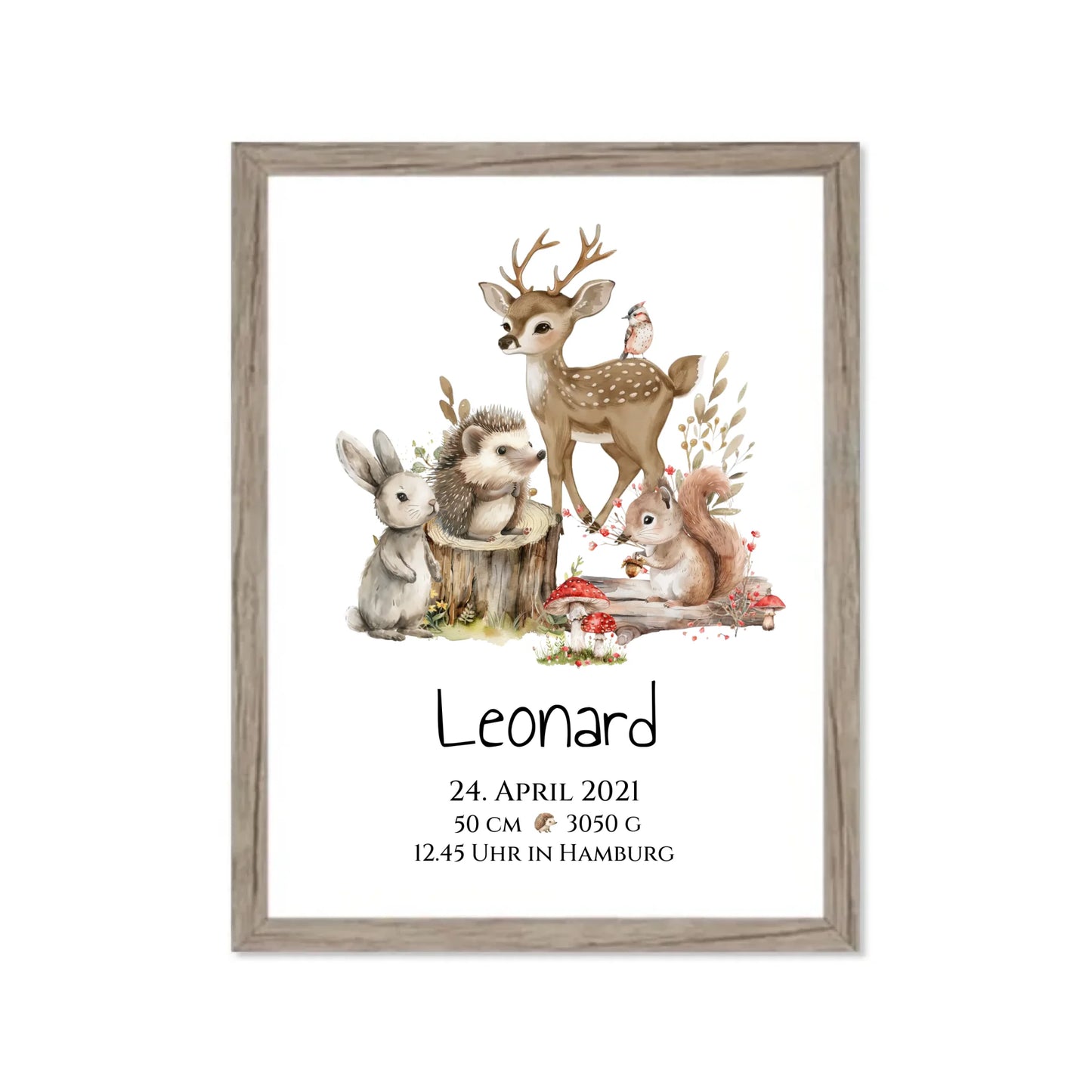 Mockup 30x40 eiche antik