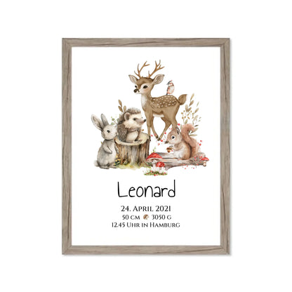 Mockup 30x40 eiche antik