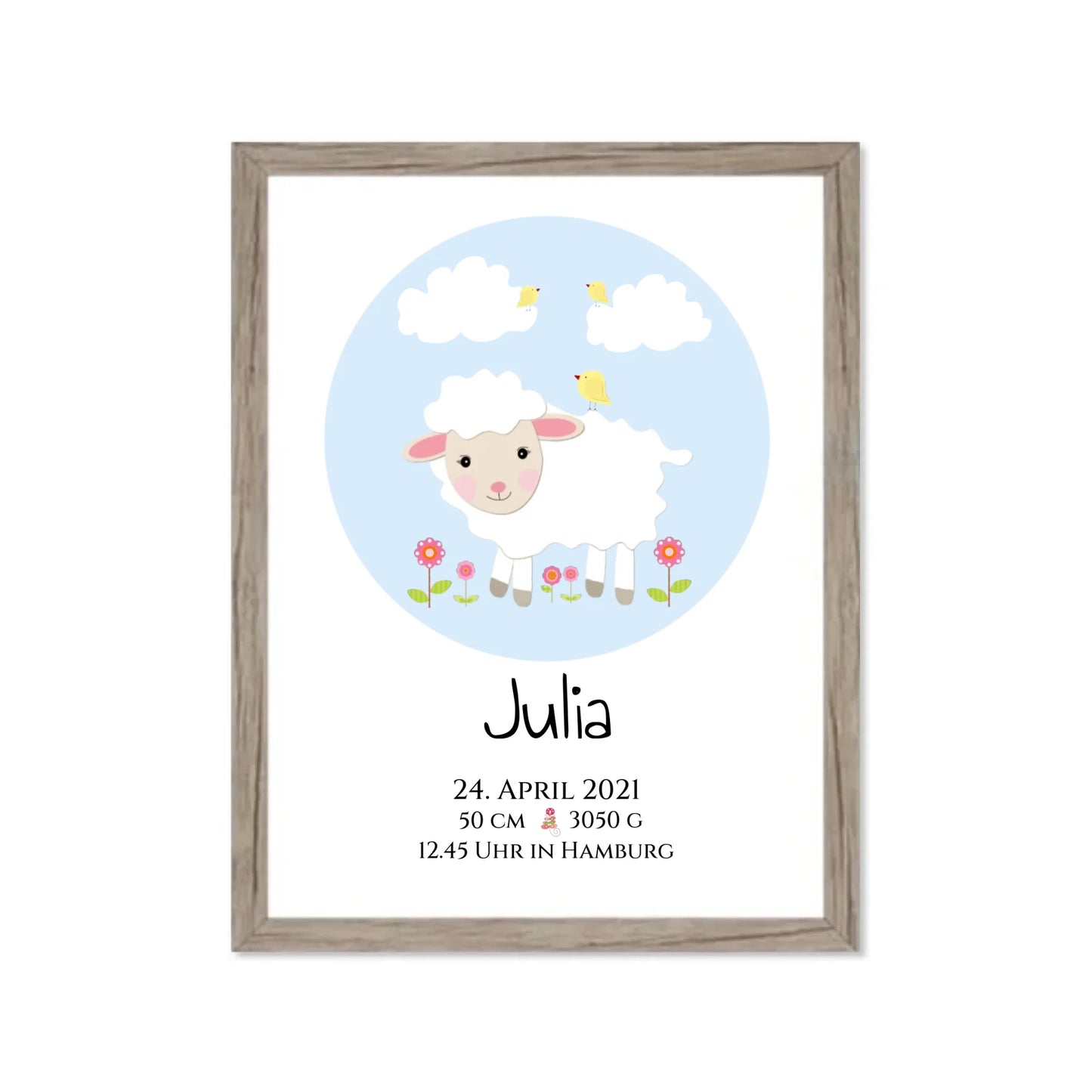 Mockup 30x40 eiche antik