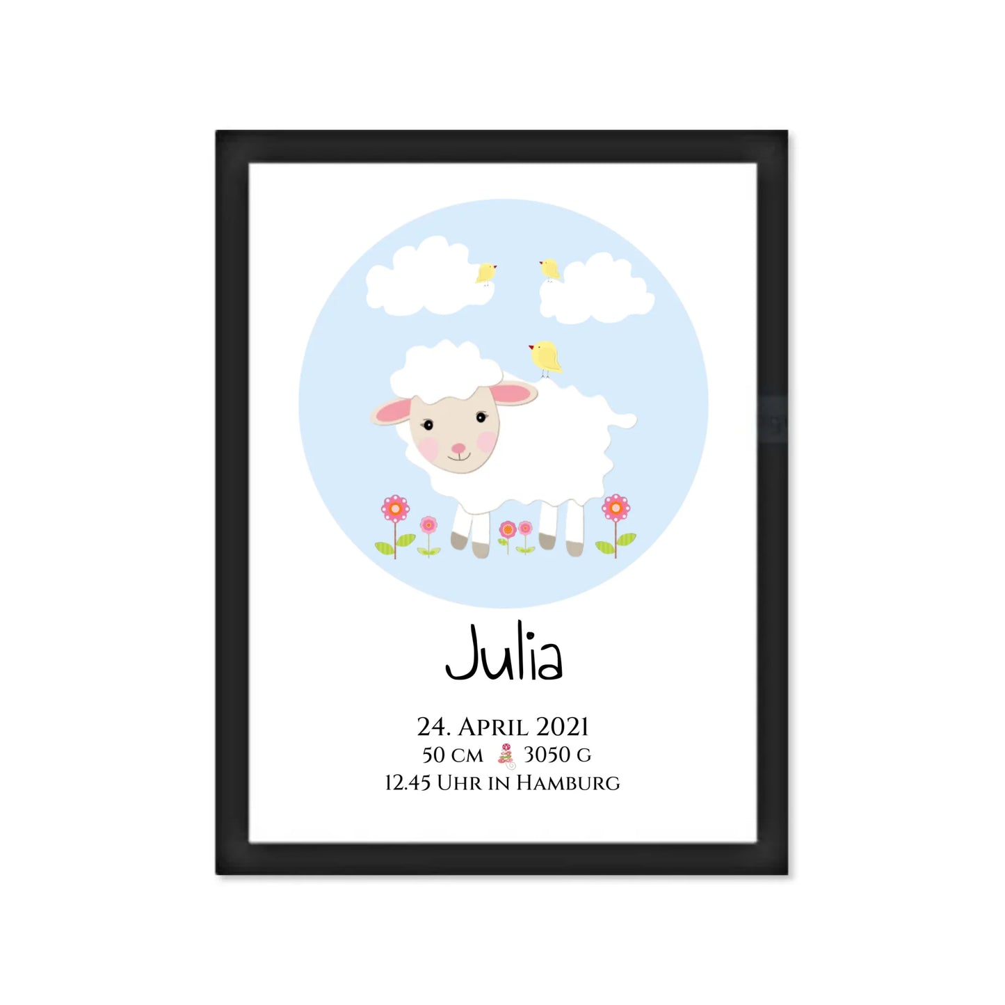 Mockup 30x40 schwarz