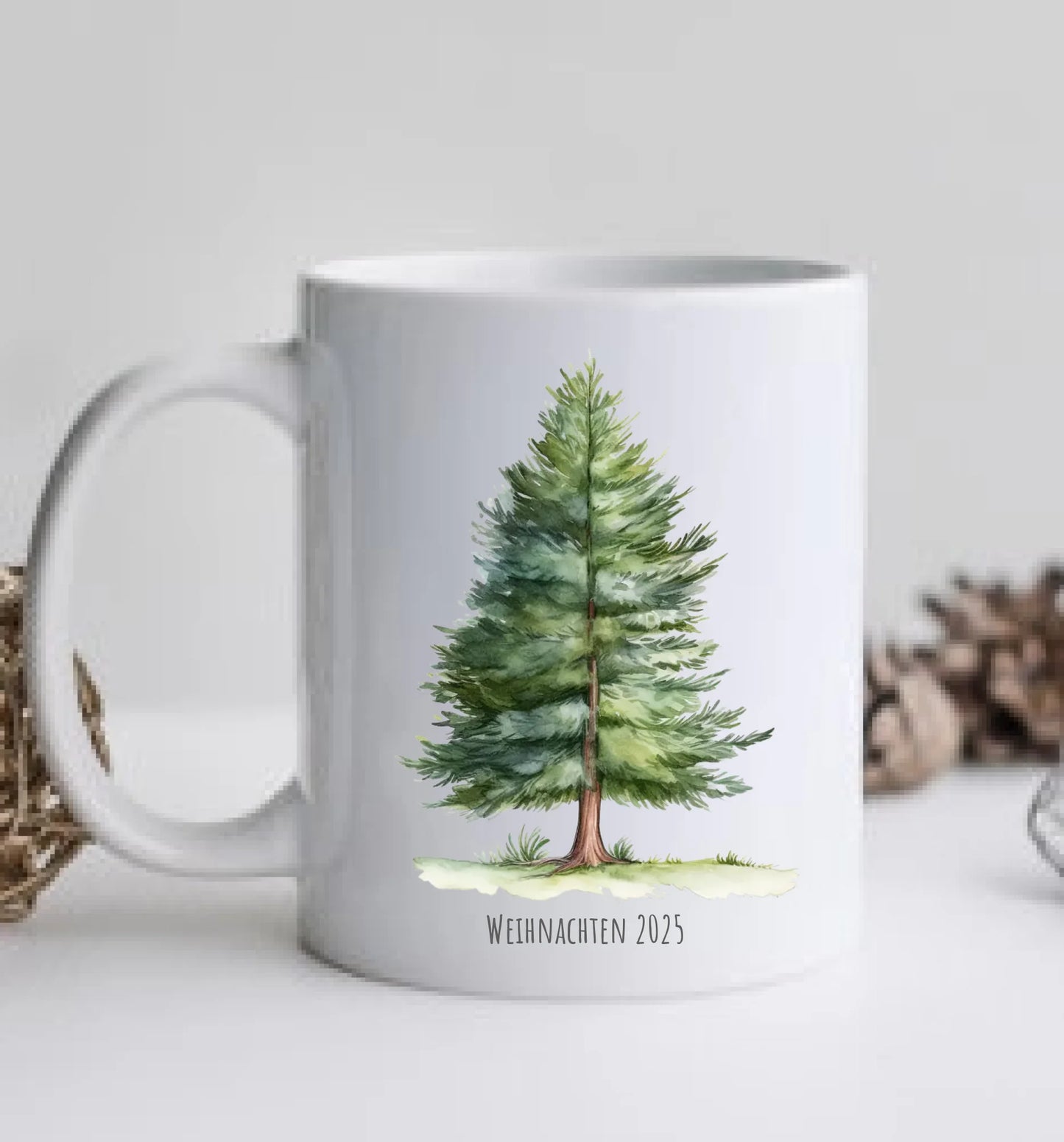 Geschenk Nikolaus, Weihnachten personalisiert -  Kindertasse, Kinderbecher, Kinderteller - Nikolaustasse, Weihnachtstasse - mit Name