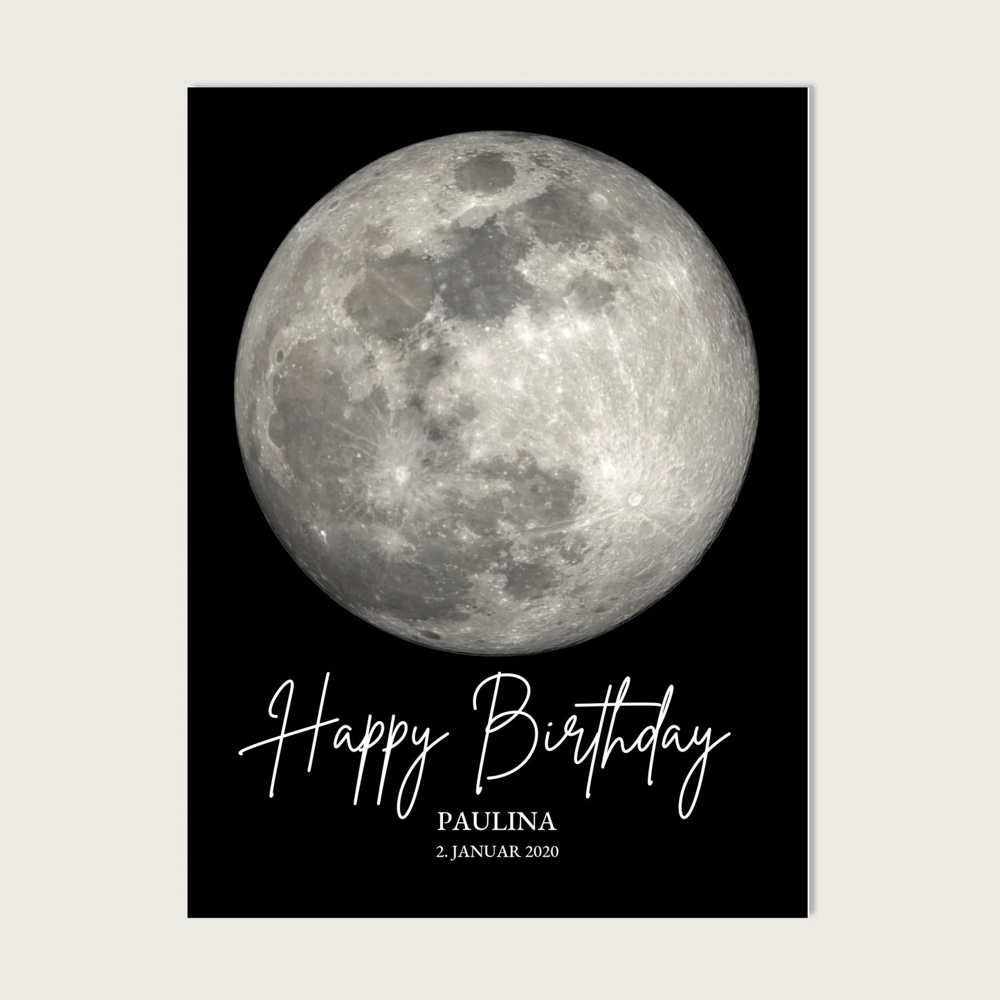 creme 30x40 Leinwand