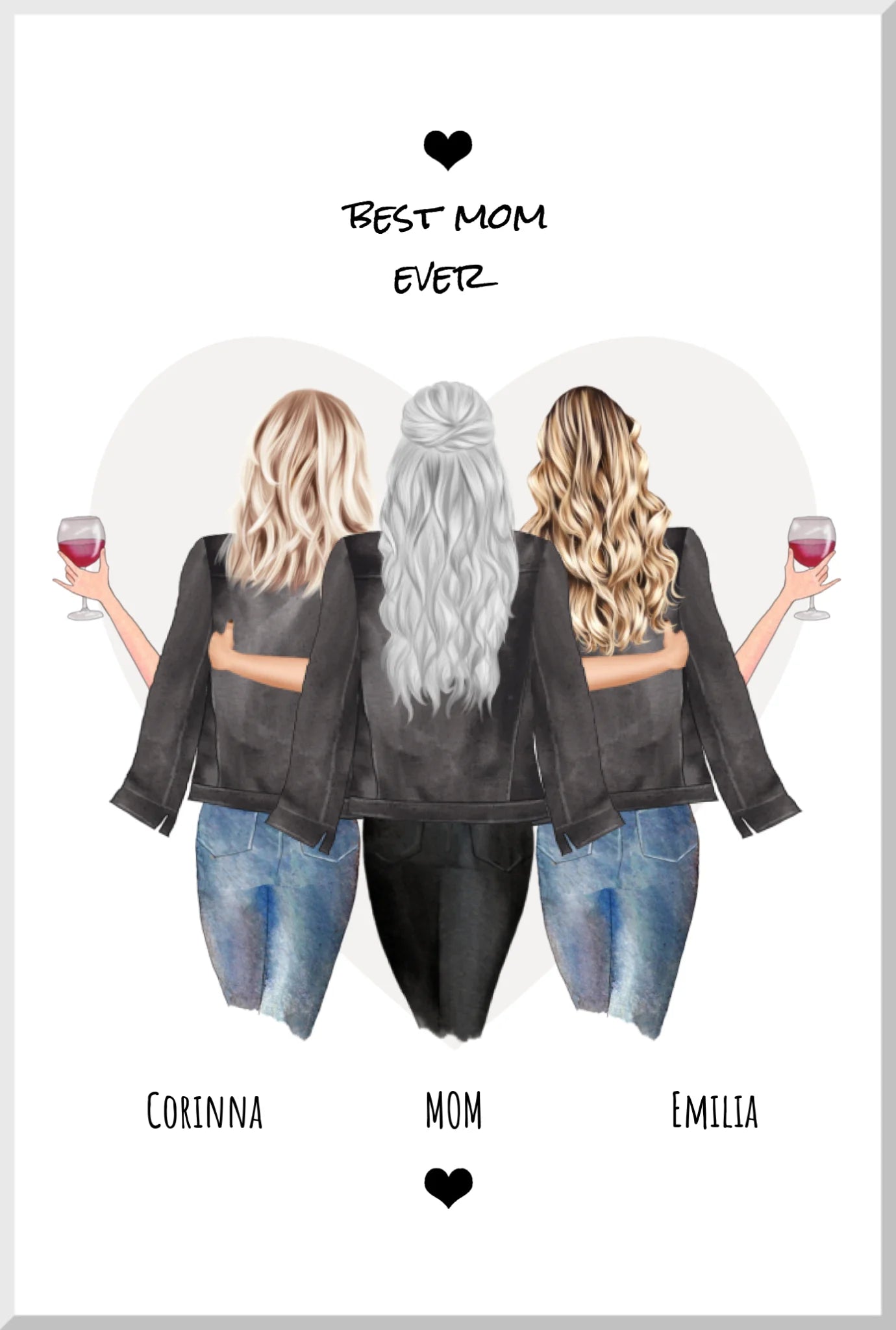 Personalisiertes Poster Geschenk Mama - Muttertagsgeschenk  - Geburtstagsgeschenk - Geschenkidee Mama