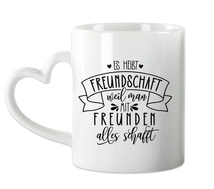 Personalisierte Tasse für 4 beste Freundinnen – Geschenk zum Geburtstag – Freundschaftsgeschenk