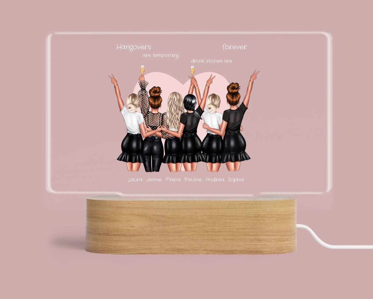 Nachtlicht Landscape blanko