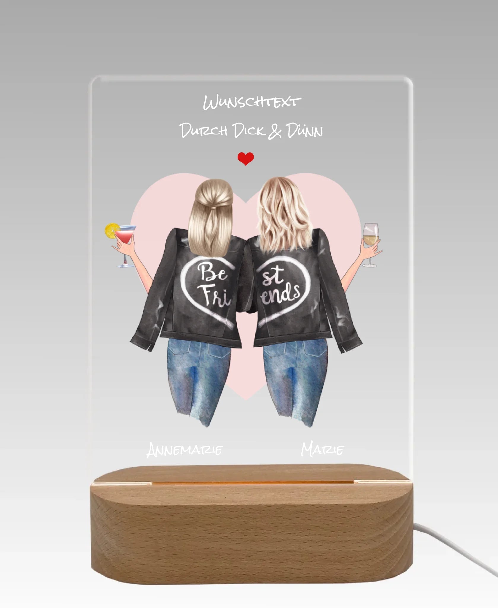 Licht aus - grauer Hintergrund