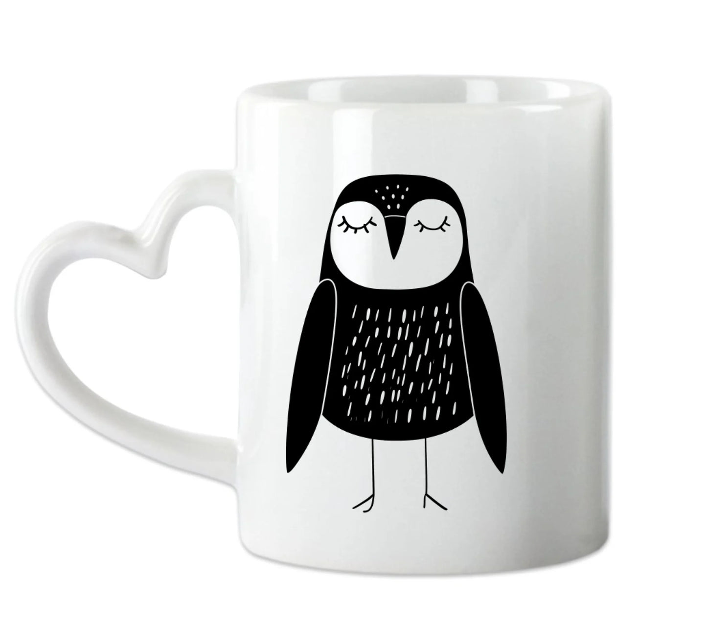 Personalisierte Eulentasse mit Name - in der Ruhe liegt die Kraft