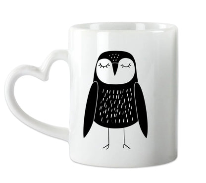 Personalisierte Eulentasse mit Name - in der Ruhe liegt die Kraft