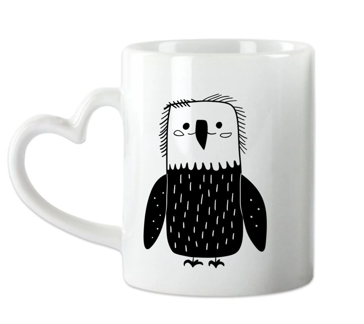 Personalisierte Eagle Tasse mit Name - in der Ruhe liegt die Kraft 2