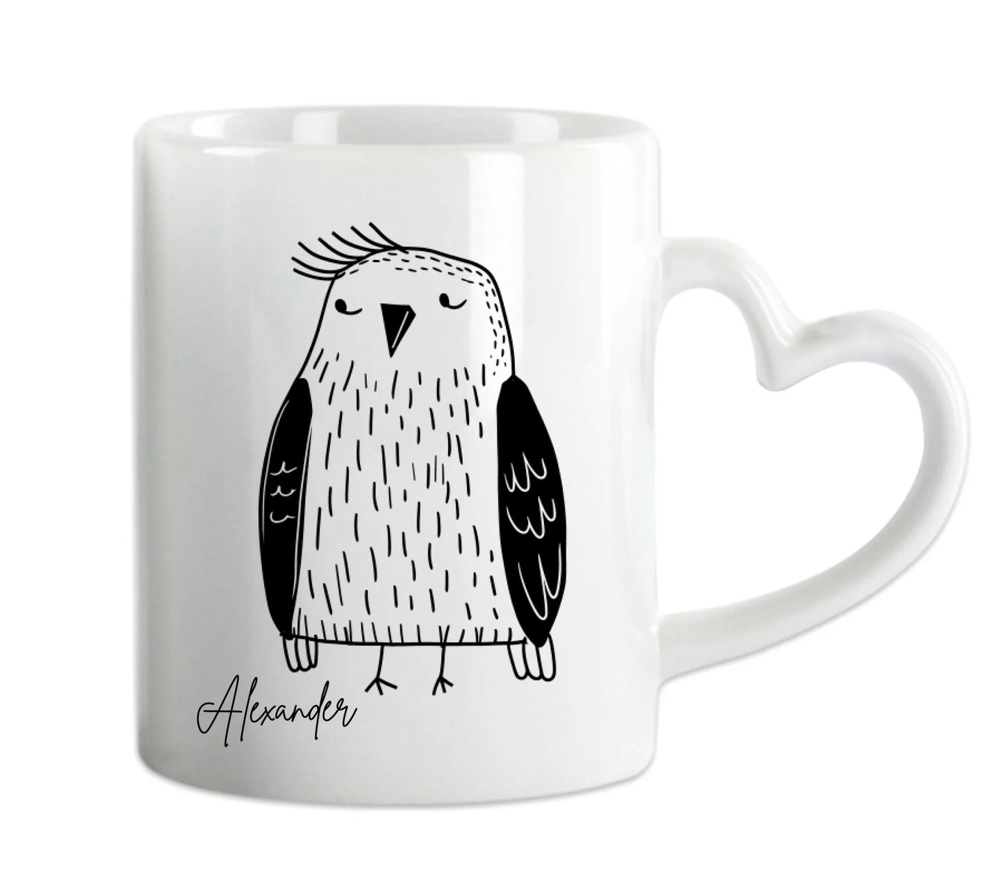 Personalisierte Eagle Tasse mit Name - in der Ruhe liegt die Kraft 3