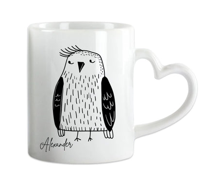 Personalisierte Eagle Tasse mit Name - in der Ruhe liegt die Kraft 3