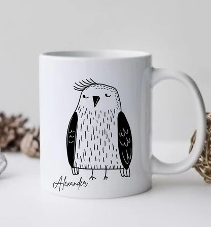 Personalisierte Eagle Tasse mit Name - in der Ruhe liegt die Kraft 3