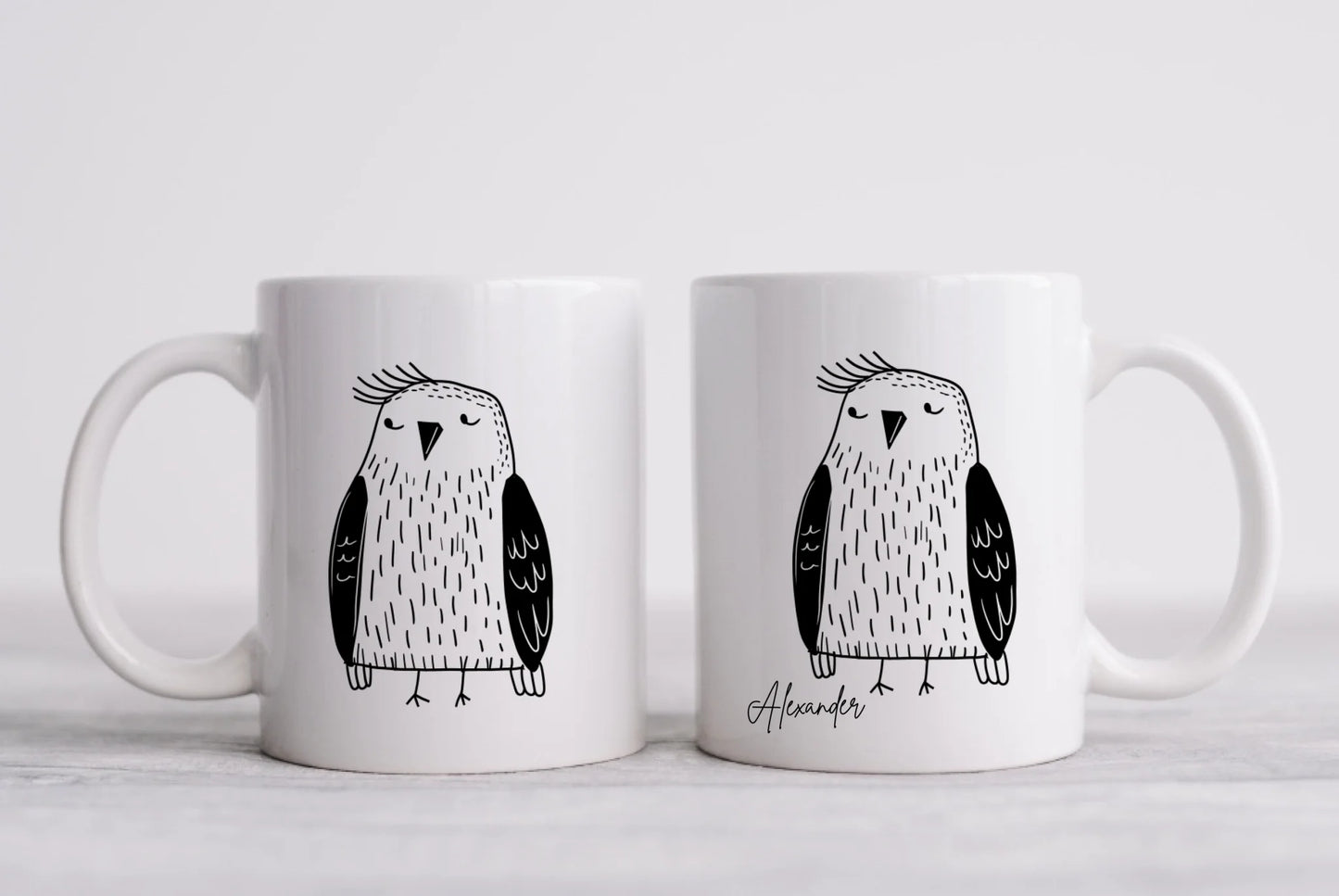 Personalisierte Eagle Tasse mit Name - in der Ruhe liegt die Kraft 3