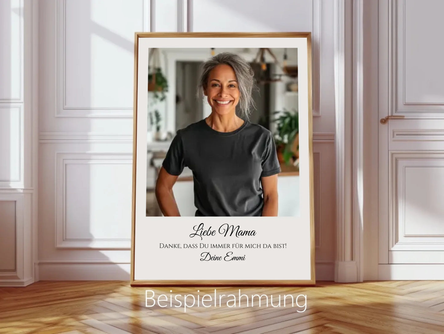 "Mama" Personalisiertes Foto Poster Geschenk- Geburtstagsgeschenk - Muttertag - Weihnachtsgeschenk - Digitale Datei