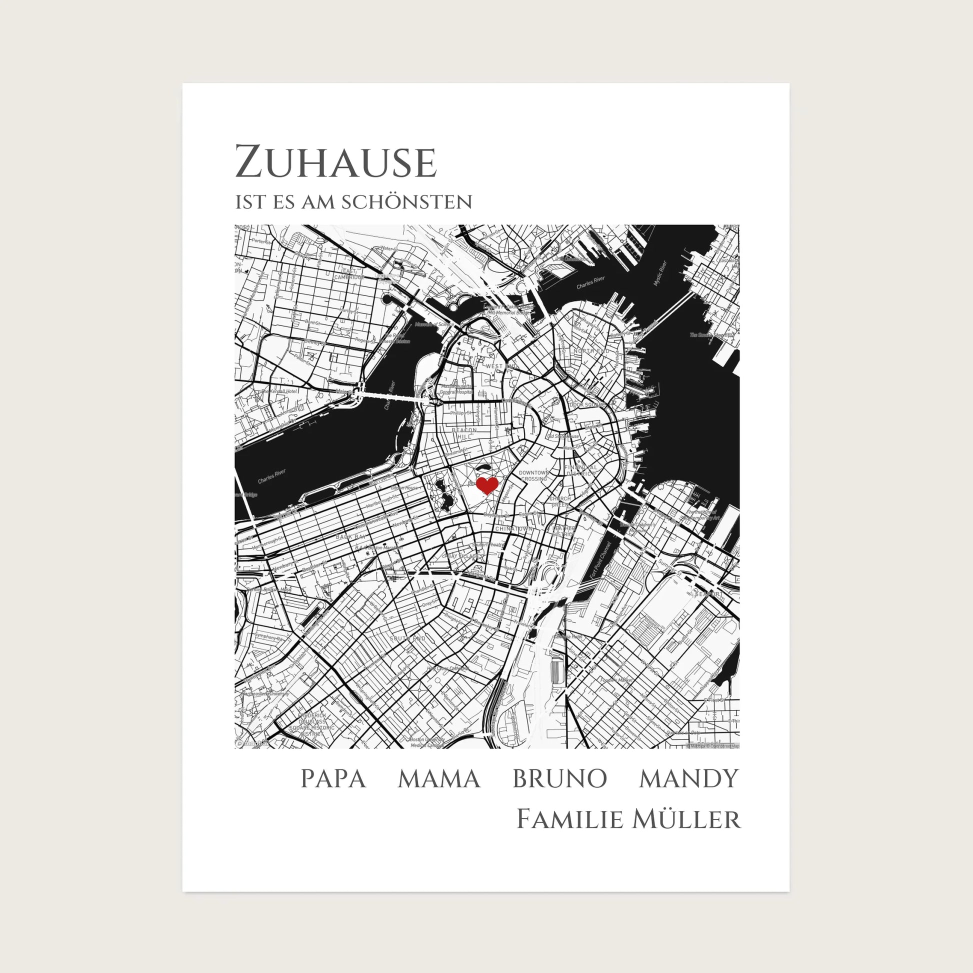 Personalisiertes "Zuhause" Koordinaten Poster Geschenk - digitale Datei Digitale Datei zum Selberdrucken - kein Poster !!! Digitale Datei zum Selberdrucken - kein Poster 30x40 45x60 60x80 cm
