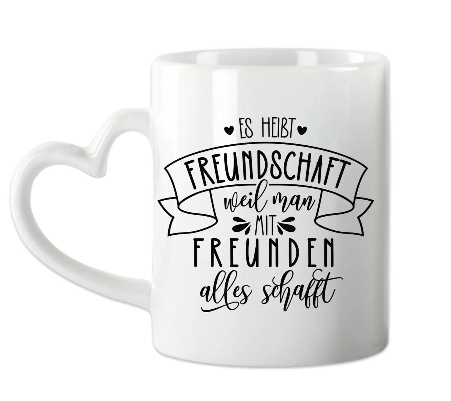 Personalisierte Tasse Geschenk beste Freundin - 2 Beste Freundinnen Geburtstagsgeschenk