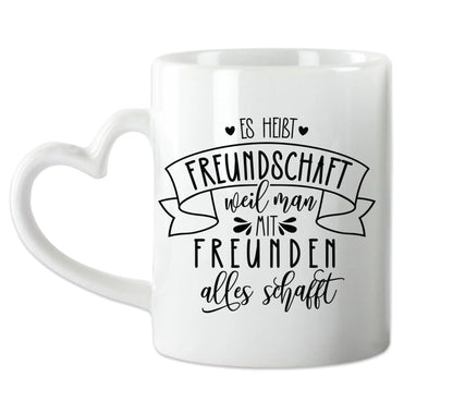 Personalisierte Tasse Geschenk beste Freundin - 2 Beste Freundinnen Geburtstagsgeschenk