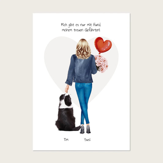 18. Geburtstag Geschenk Mädchen Bild mit Name - Geburtstagsgeschenk Freundin, Schwester personalisiert Poster Poster