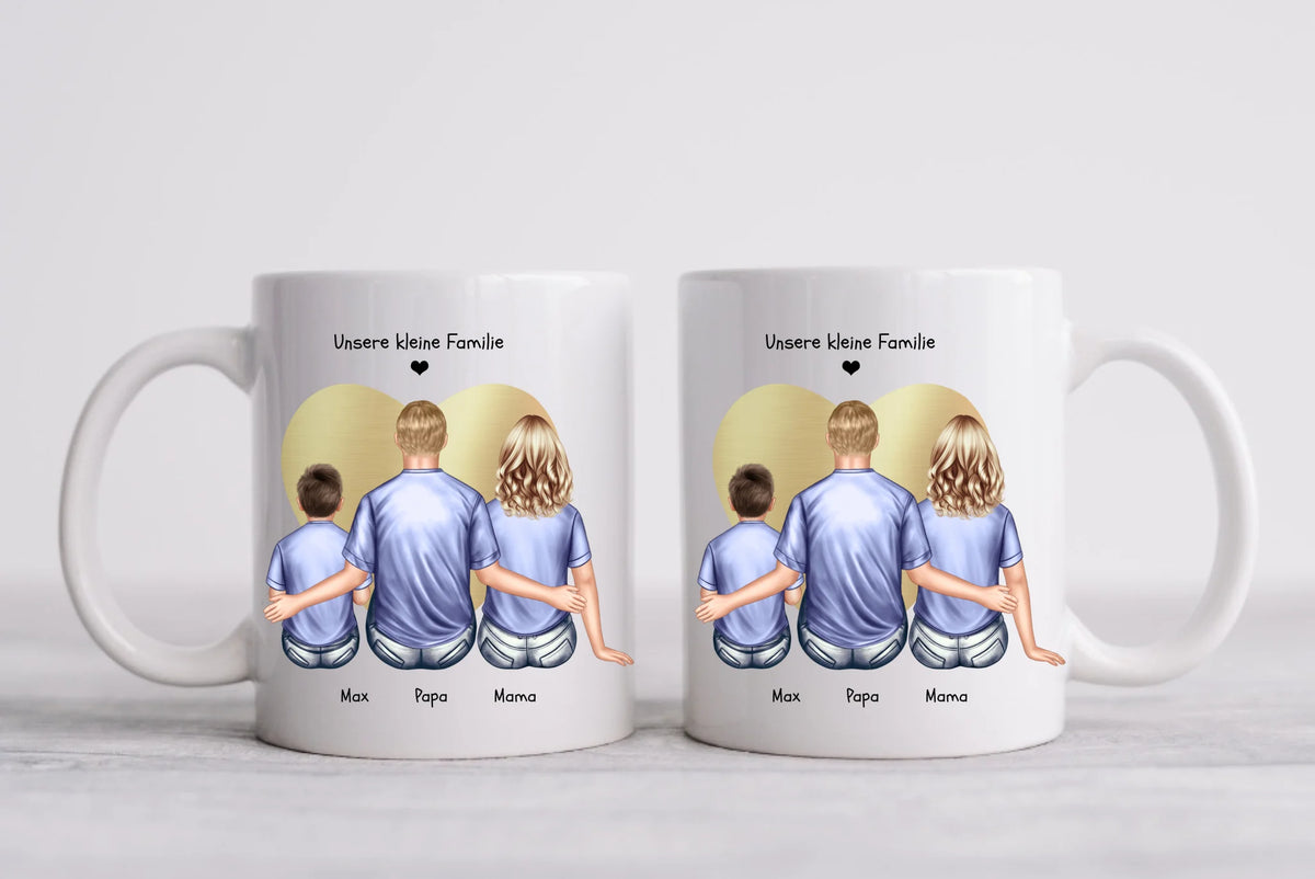 Muttertagsgeschenk Geschenk Mama, Geschenk Papa - Personalisierte Tasse | Geburtstagsgeschenk mit Kind