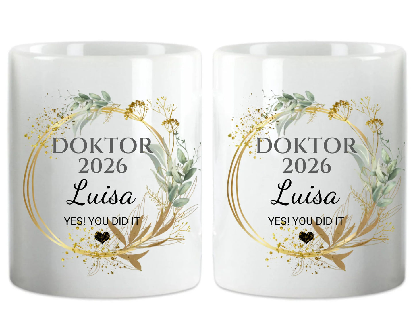 DOKTOR Personalisierte Tasse Geschenk -Abschlussgeschenk kaufen Herzhenkeltasse Default Mug Classic - Panorama