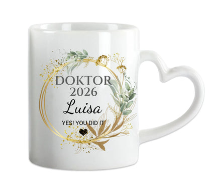 DOKTOR Personalisierte Tasse Geschenk -Abschlussgeschenk kaufen