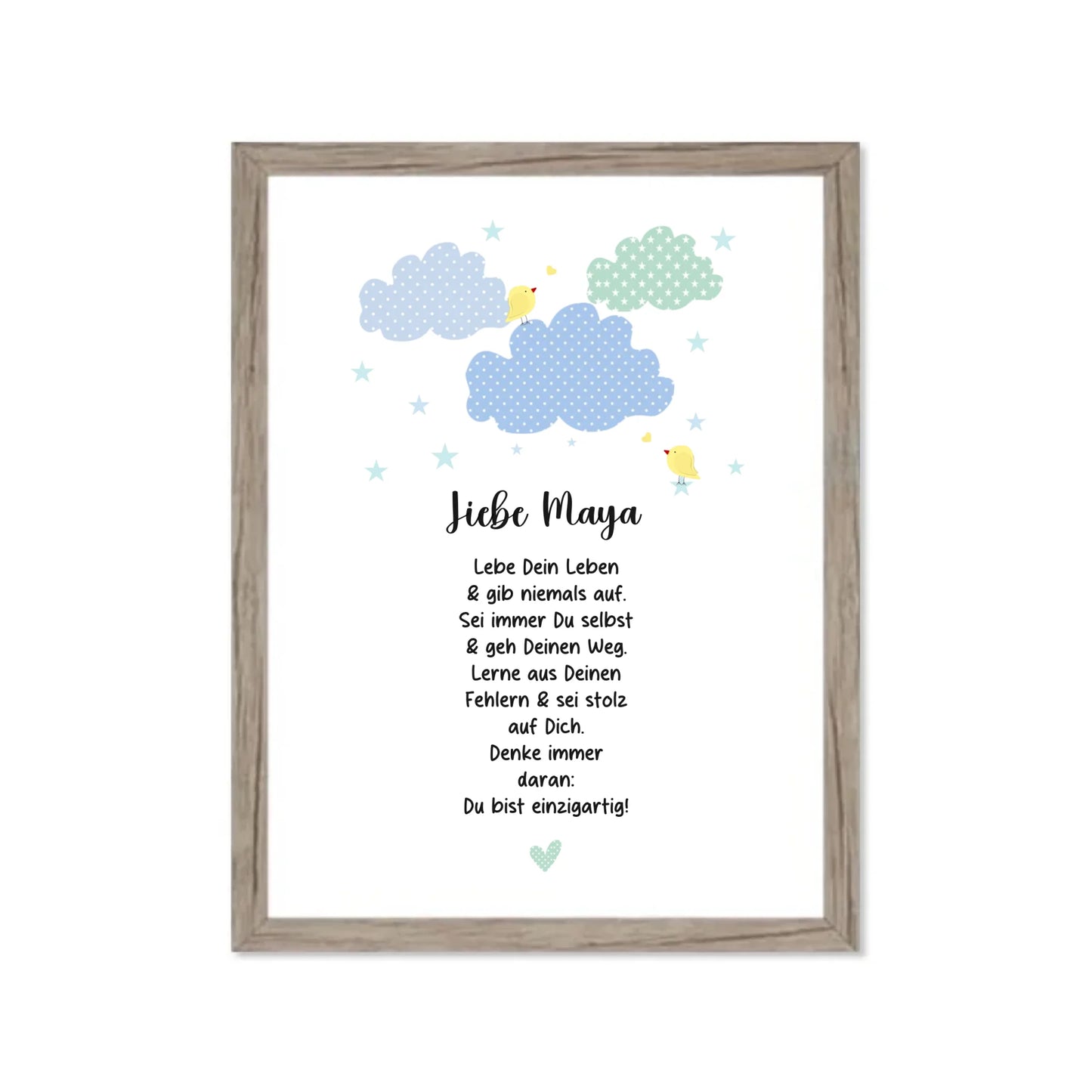 Mockup 30x40 eiche antik