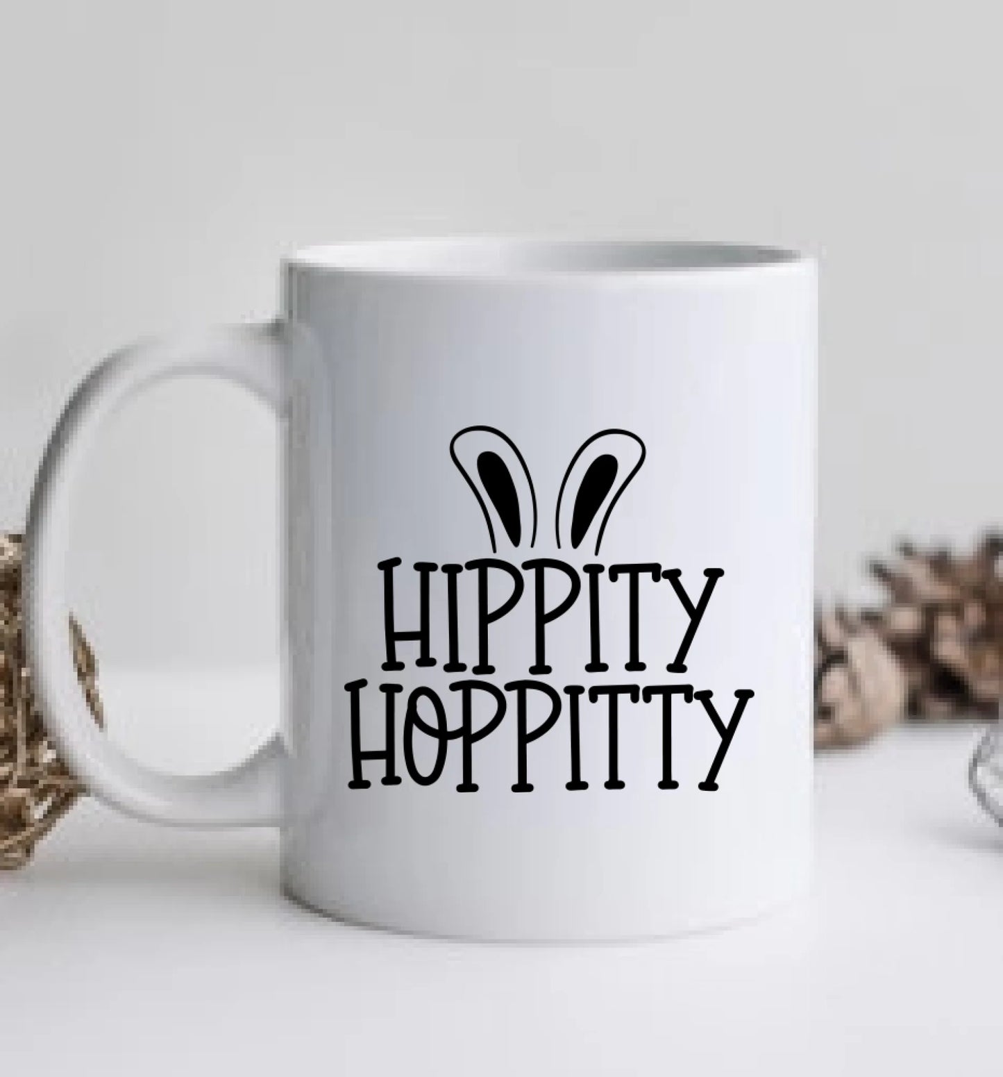 Beste Freundin Ostertasse mit Osterhasen und Osterspruch, personalisierte Tasse mit Name