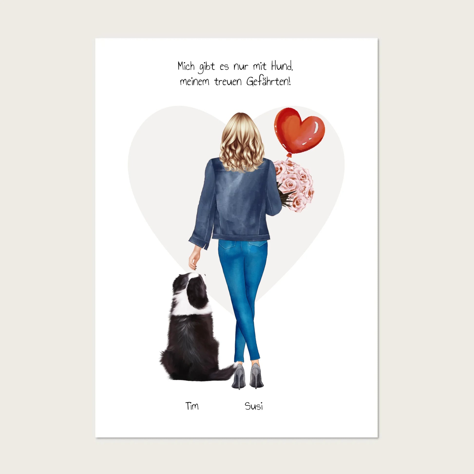 18. Geburtstag Geschenk Mädchen Bild mit Name - Geburtstagsgeschenk Freundin, Schwester personalisiert Poster Poster