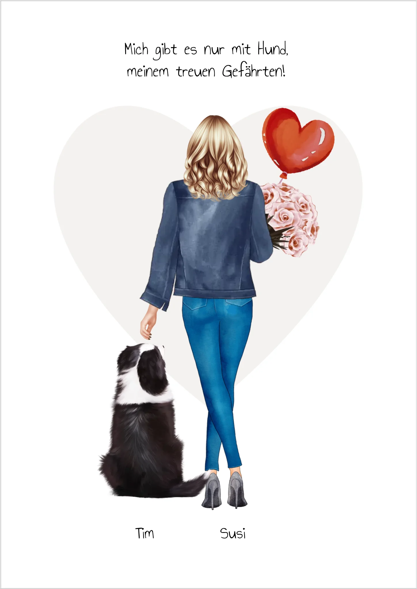 18. Geburtstag Geschenk Mädchen Bild mit Name - Geburtstagsgeschenk Freundin, Schwester personalisiert