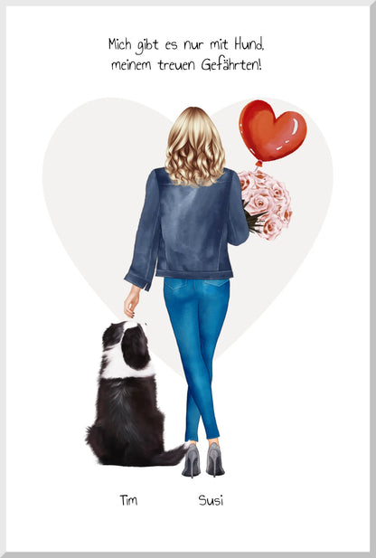 18. Geburtstag Geschenk Mädchen Bild mit Name - Geburtstagsgeschenk Freundin, Schwester personalisiert Leinwanddruck Leinwandbild