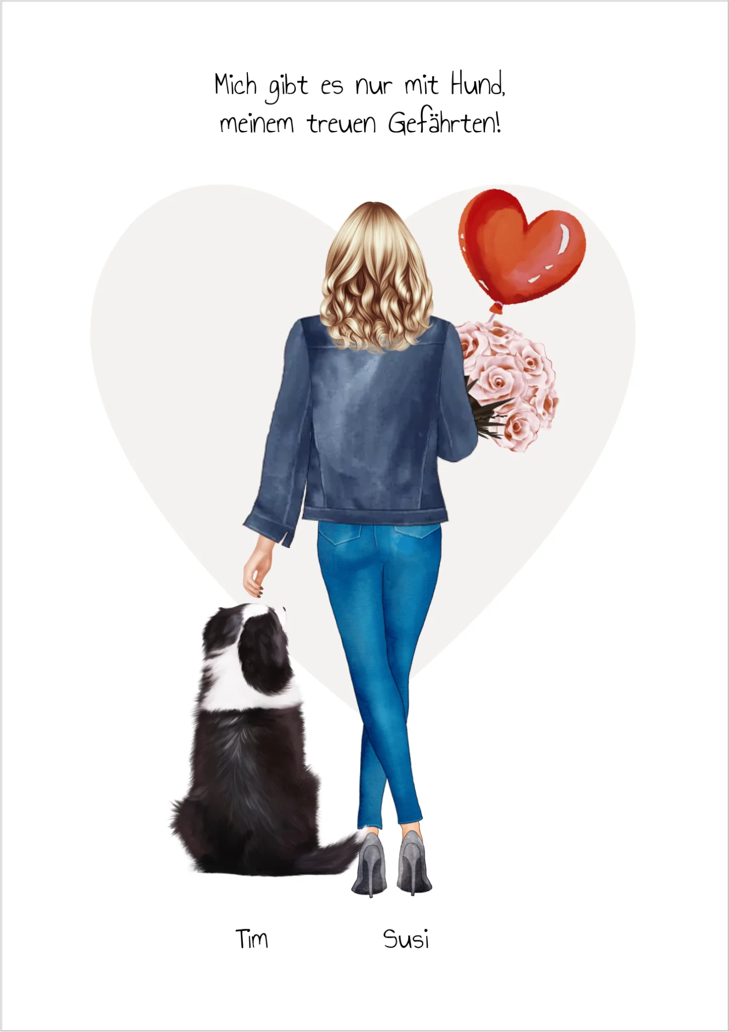 18. Geburtstag Geschenk Mädchen Bild mit Name - Geburtstagsgeschenk Freundin, Schwester personalisiert