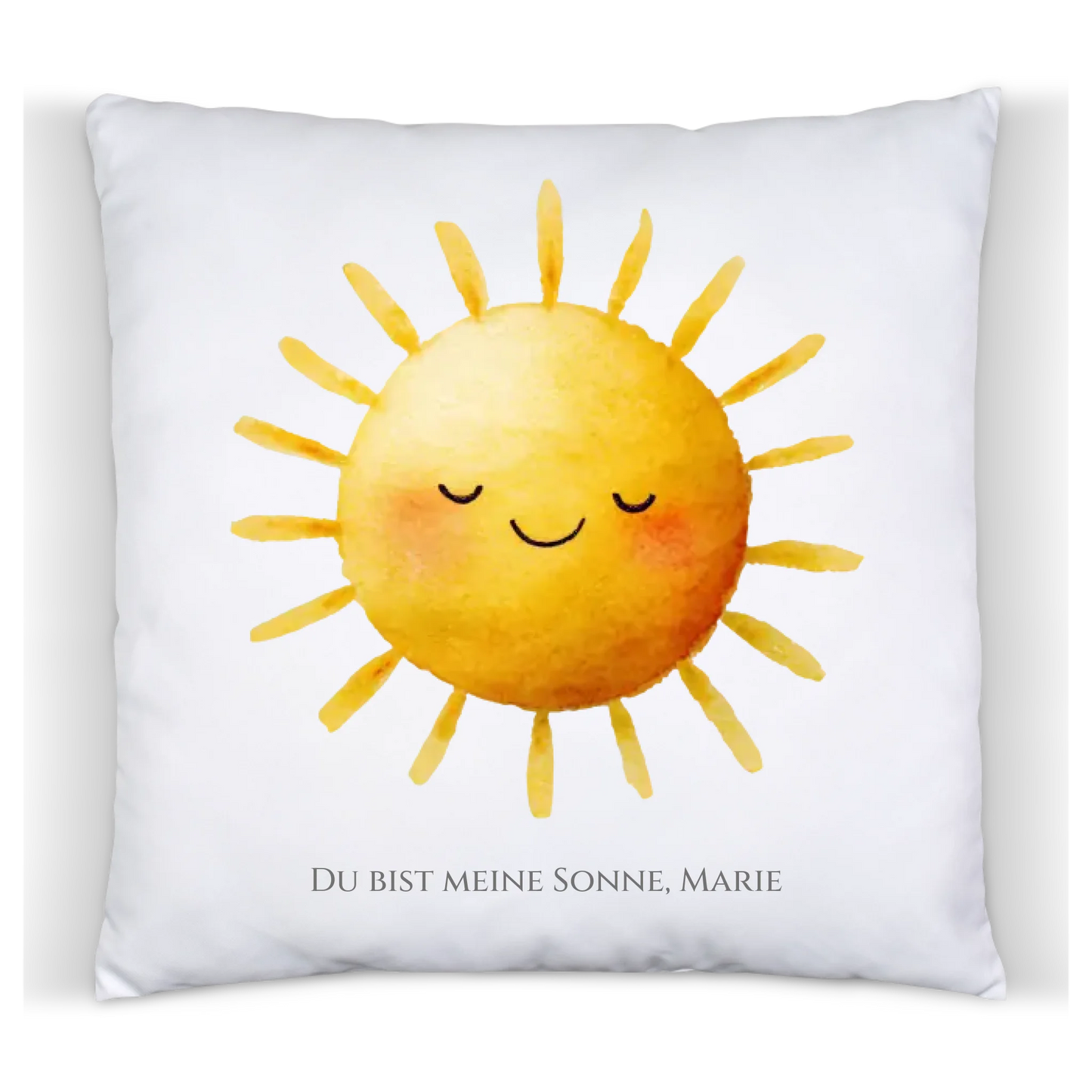 Personalisiertes Dekokissen - Du bist meine Sonne
