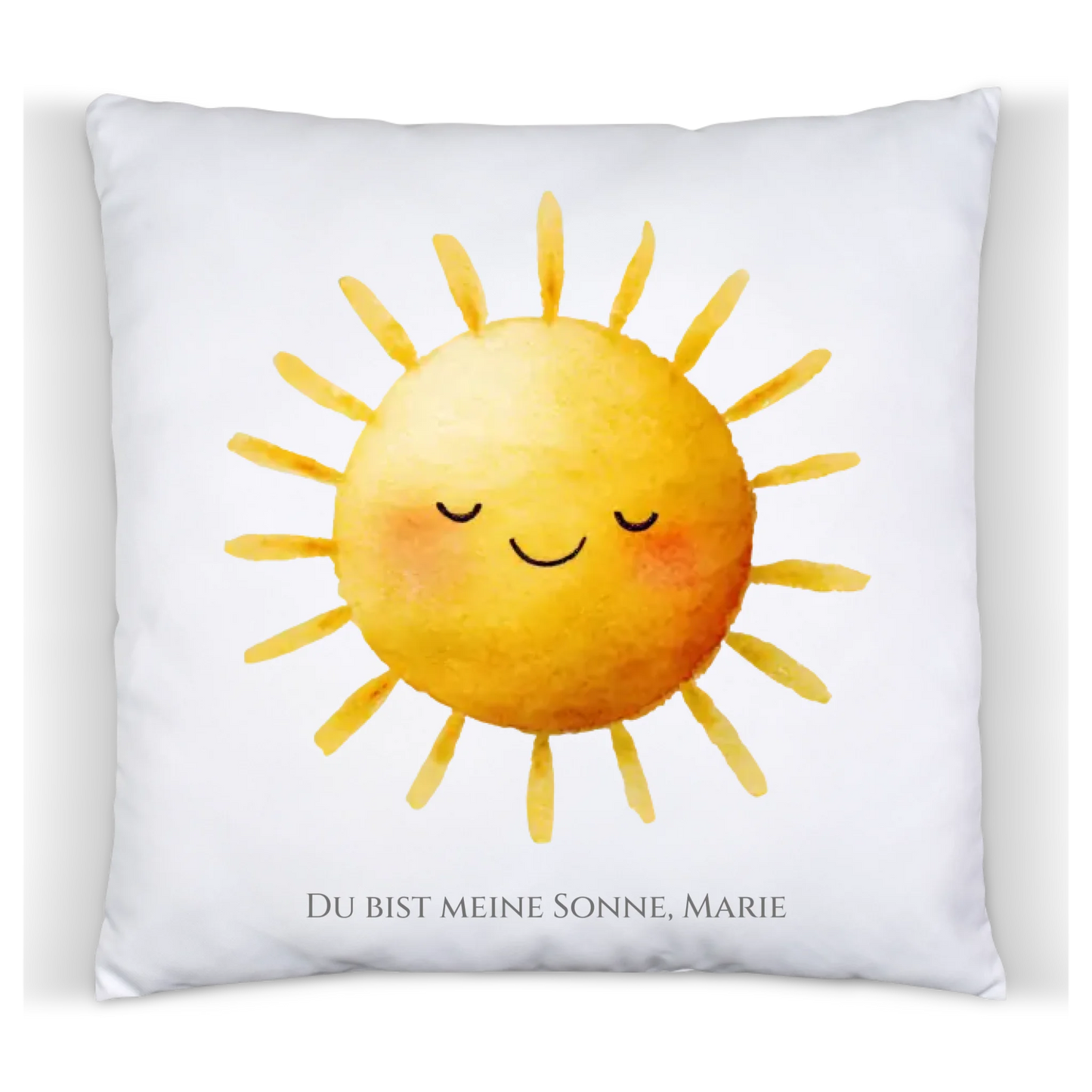 Personalisiertes Dekokissen - Du bist meine Sonne