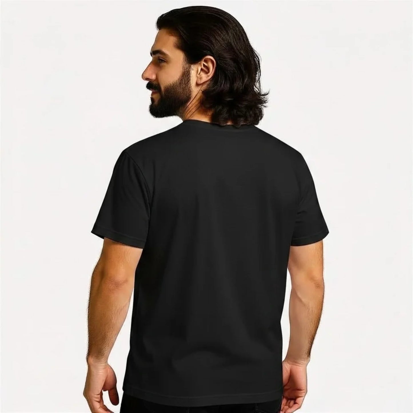 T-Shirt schwarz - hinten