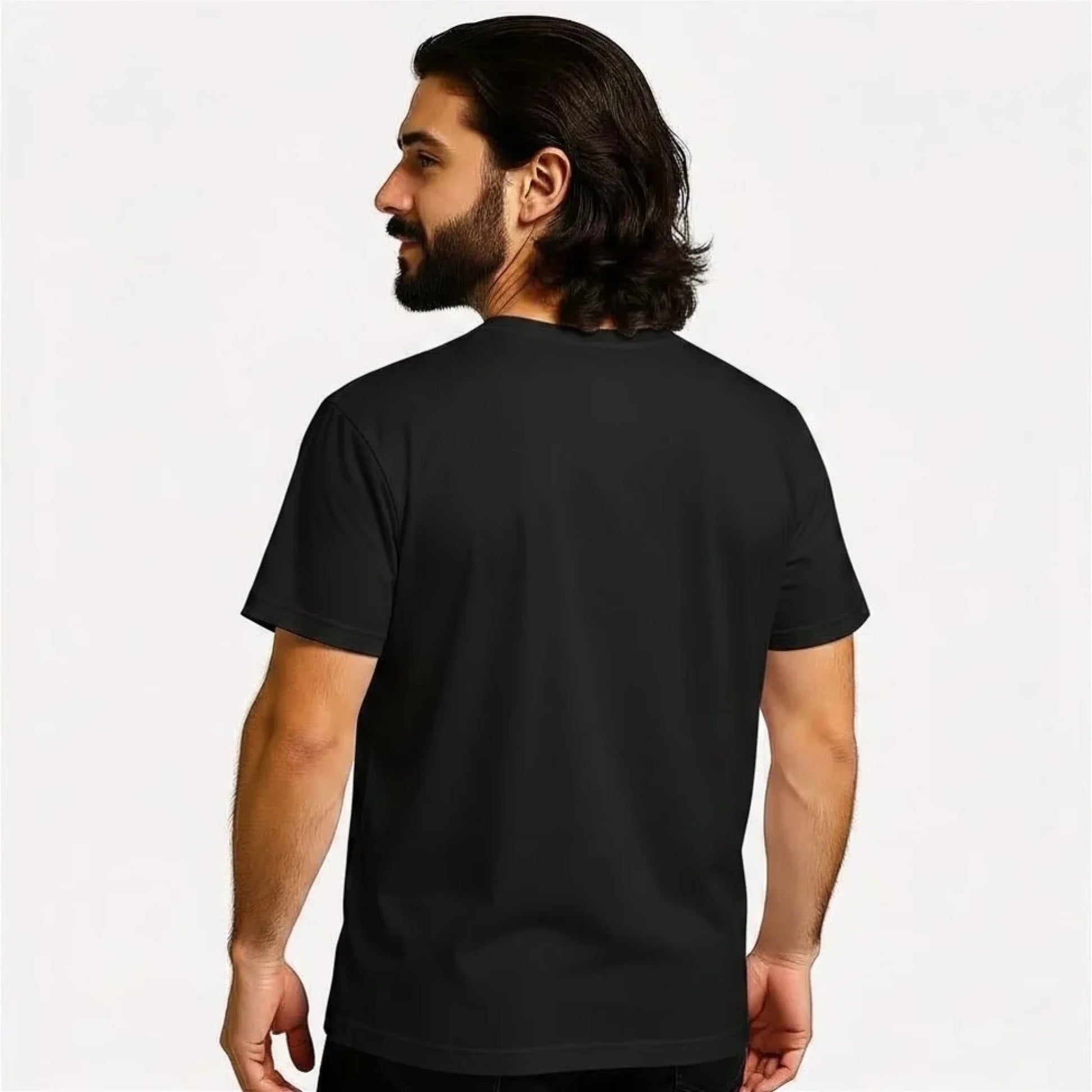 T-Shirt schwarz - hinten