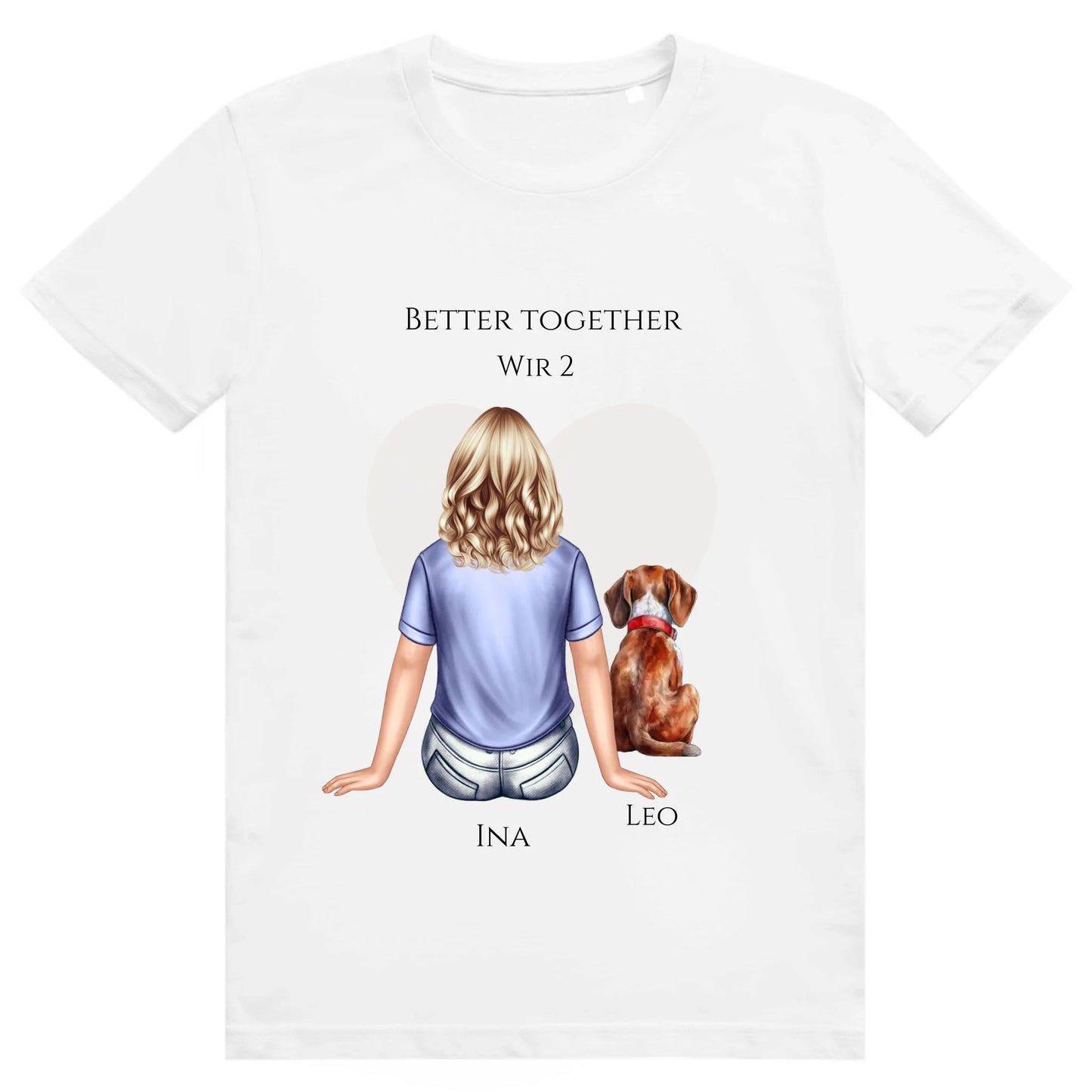2.0 T-Shirt weiss - vorne