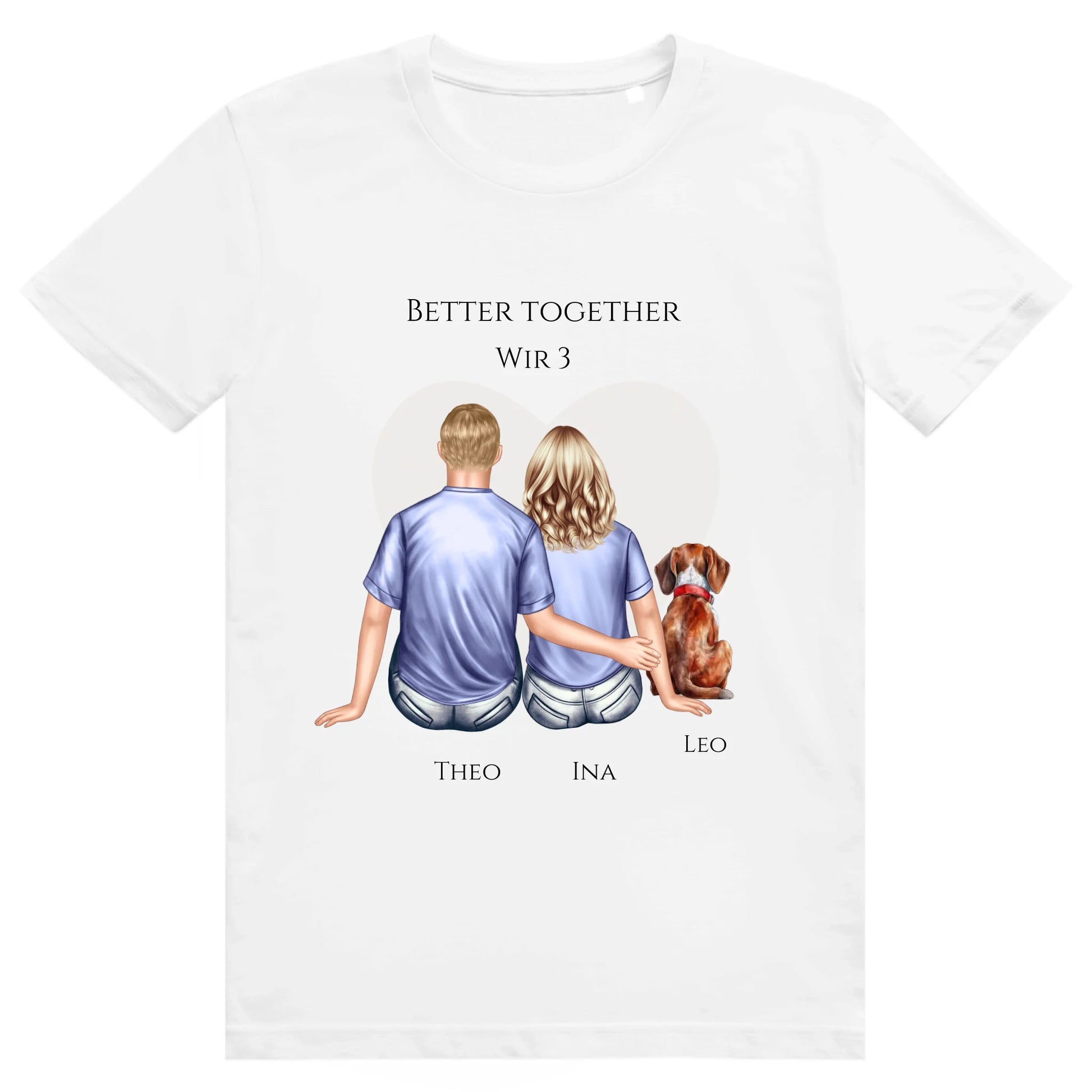 2.0 T-Shirt weiss - vorne