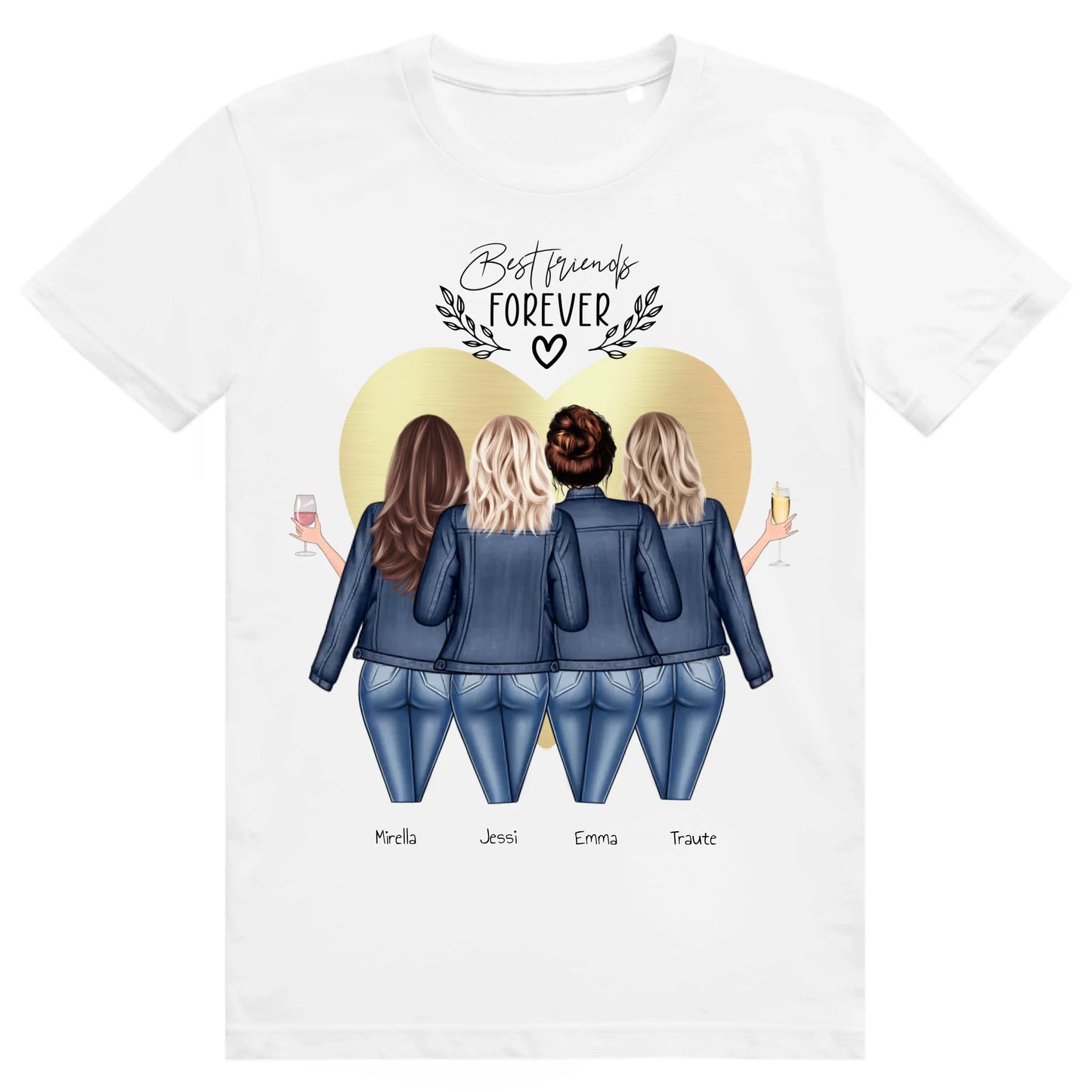 2.0 T-Shirt weiss - vorne