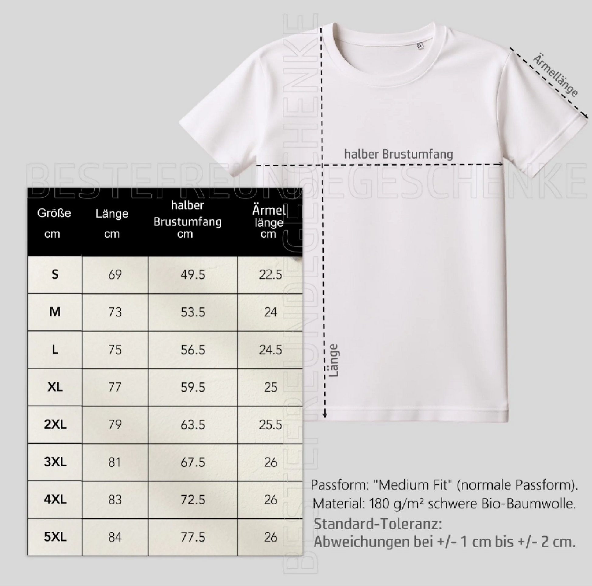 4 beste Freundinnen T-Shirt personalisiert - Geschenk Idee