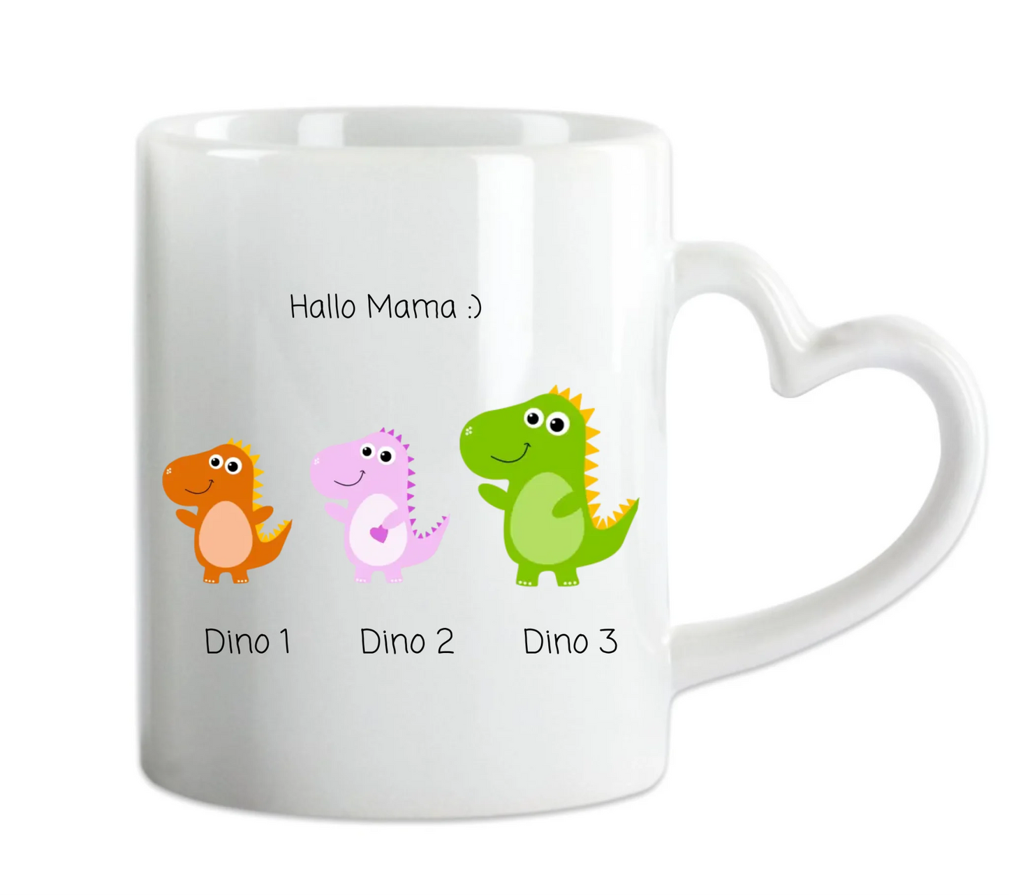Personalisierte Tasse - Geschenk zum Muttertag & Vatertag für Mama, Papa, Oma, Opa